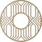 Ekena Millwork Empire Wood Fretwork Pierced Ceiling Medallion, Birch, 24"OD x 8 3/4"ID x 1/4"T CMWP24X24X0250EPBI - alternate 5